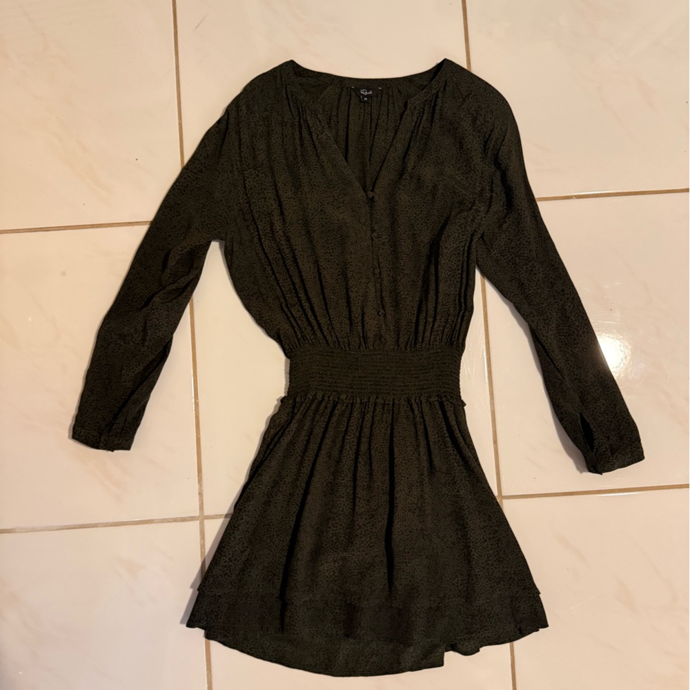 Elegant Black Long Sleeve Dress